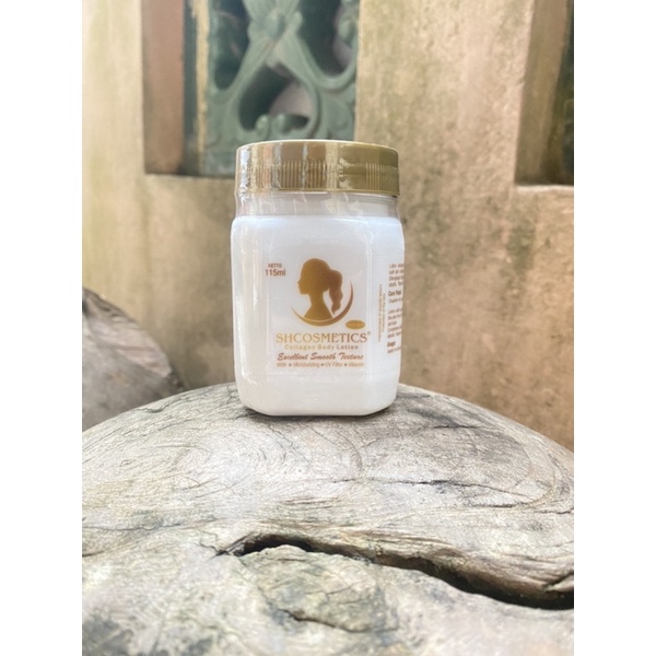 bibit collagen sh cosmetics collagen body lotion bpom original