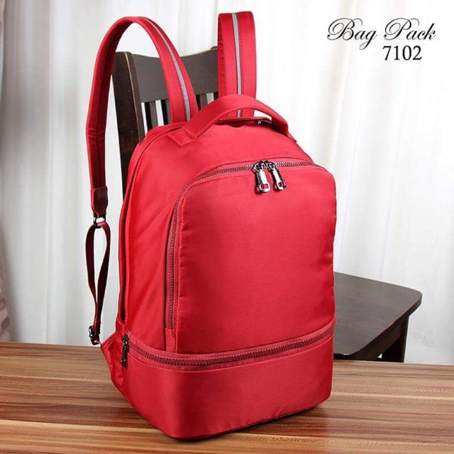 Tas ransel fortune 7102 tas ransel pria & cewek bahan parasut import Korea backpack fashion