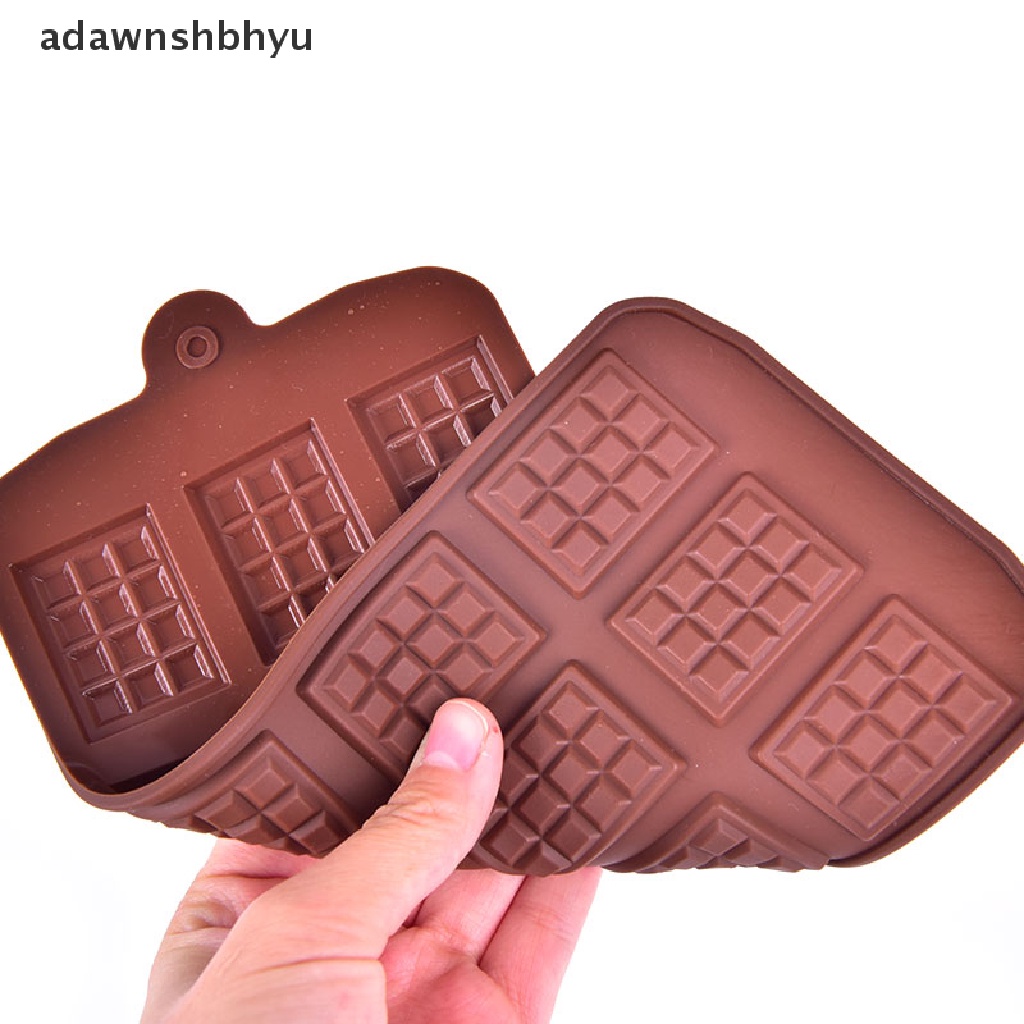 [adawnshbhyu] 12cell Cavity Mini Coklat Bar Permen Cetakan Silikon Profesional Decor cake