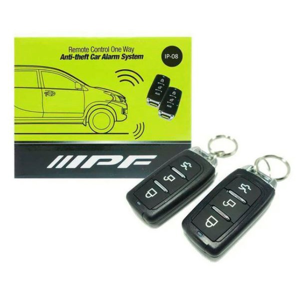 Alarm Mobil Universal IPF Original Remote Sliding Premium Tuk Tuk ipf 01 05 03 06 09 02 12 08