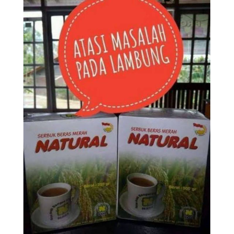 

SERBUK BERAS MERAH NATURAL/SBMN NASA/SBMN