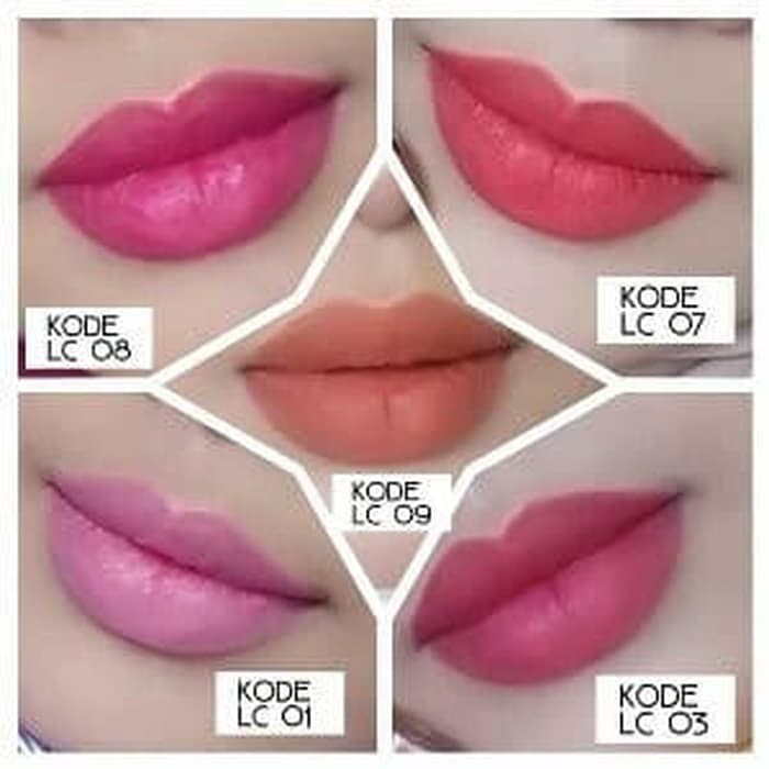 Lipstik Lc05mt Moreskin Lip Cream Merah Bata Original Nasa Alami Aman Shopee Indonesia Lipstik nasa warna merah bata