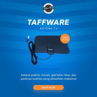 Taffware Antena Tv Digital Dvb T2 4k High Gain 25db Shopee Indonesia