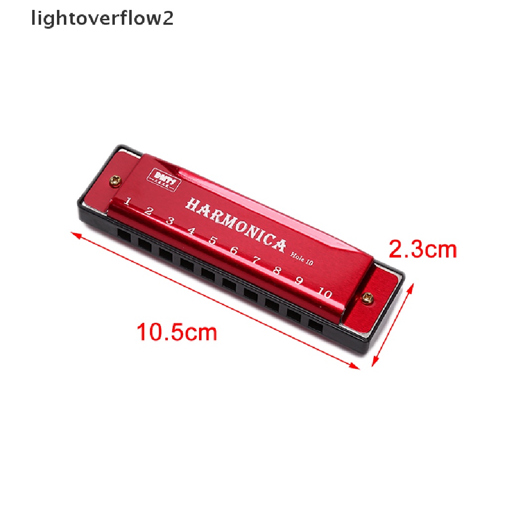 (lightoverflow2) Harmonika 10 Lubang Untuk Pemula