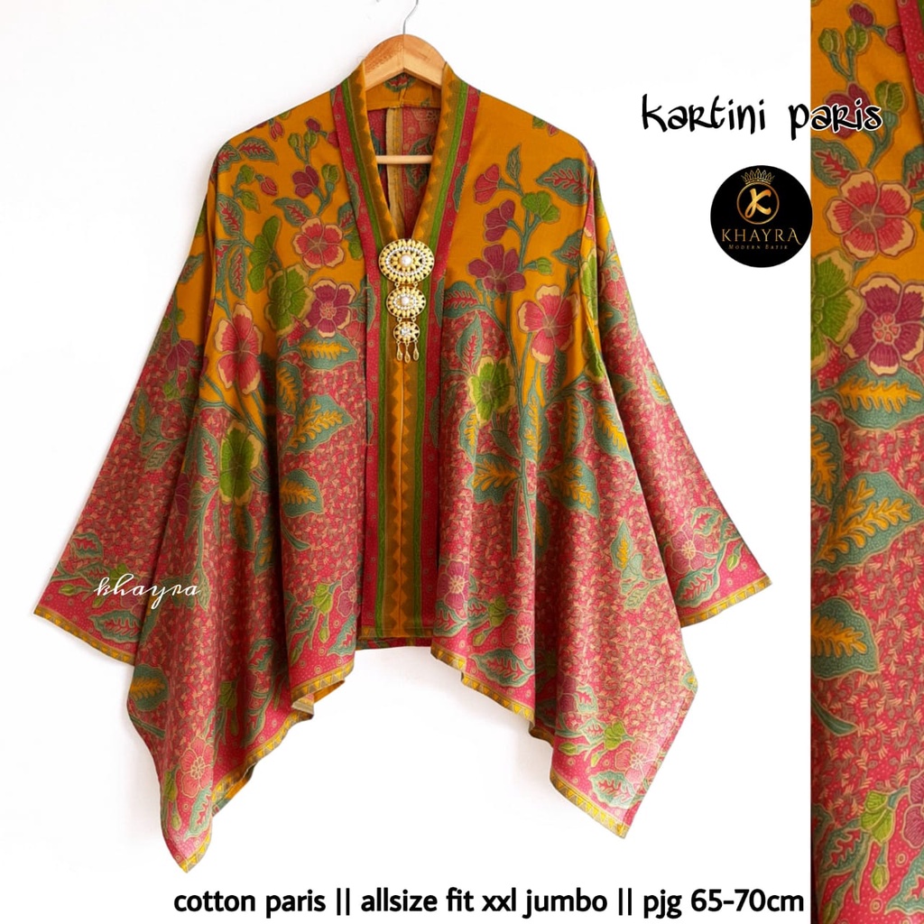 Blus kartini paris ori batik solo atasam trendy blus wanita