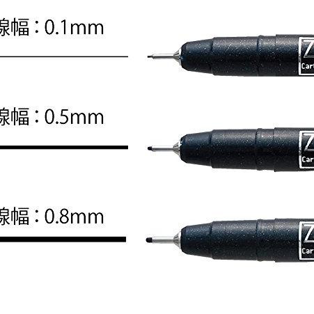 

Kuretake Zig Cartoonist Mangaka Set 3 Assortment Set (Sepia)