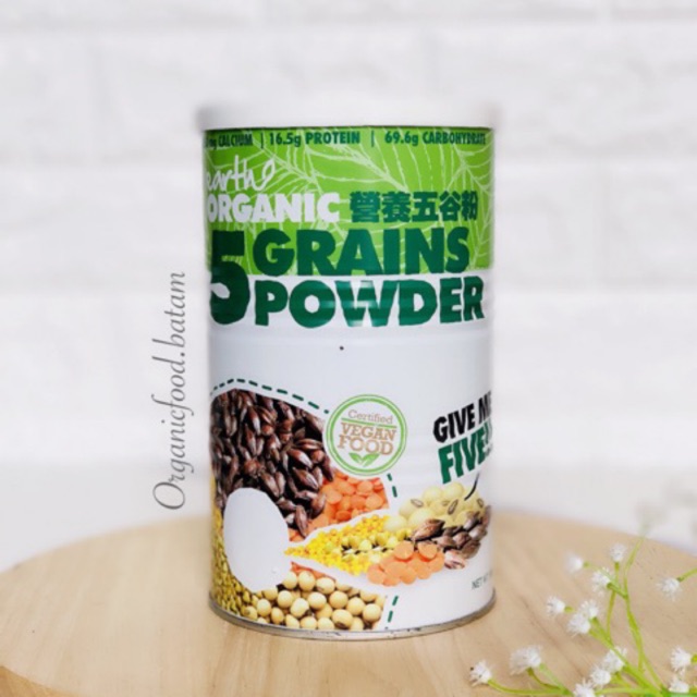 

Earth Organic 5grains Powder 500g