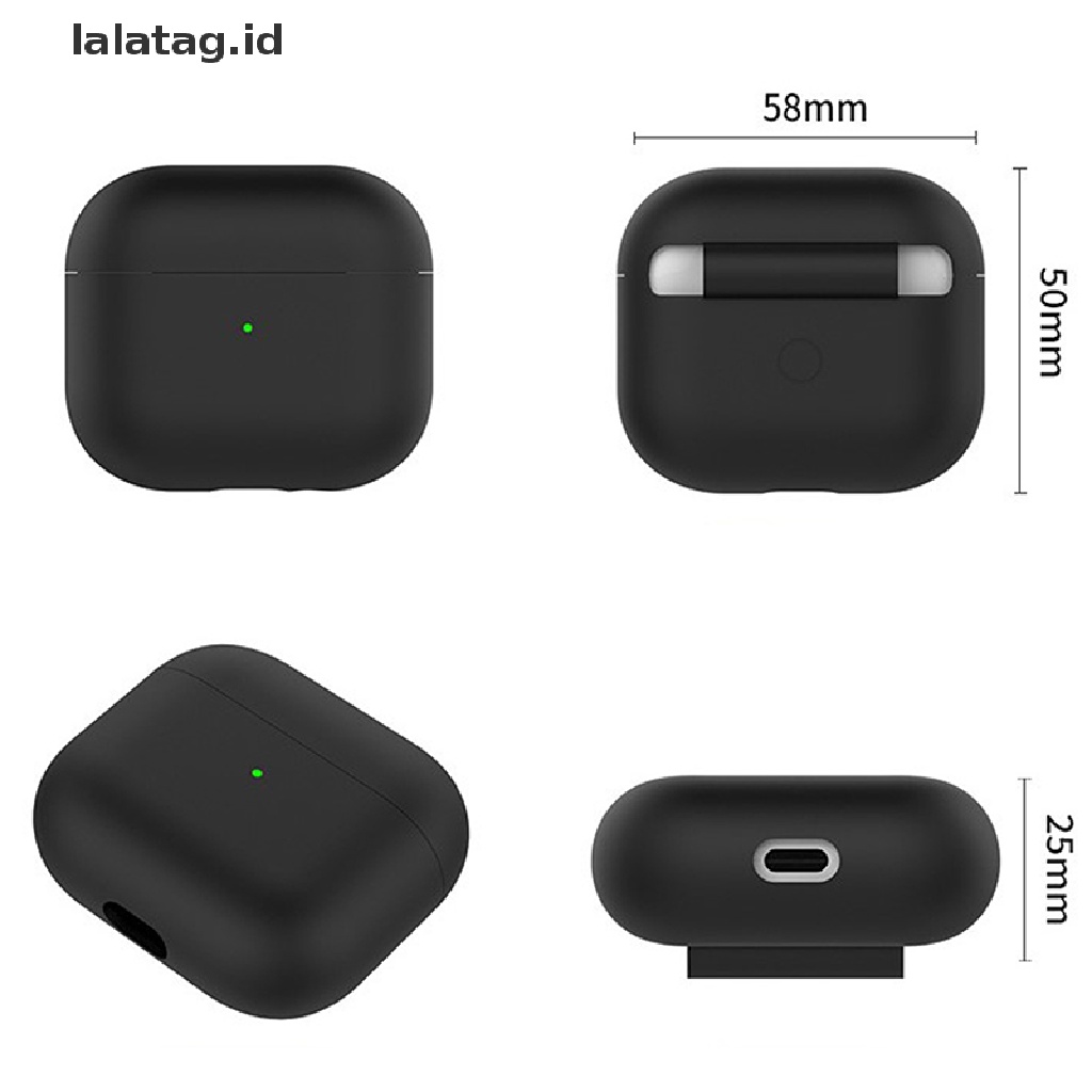 (Flyag) Casing Silikon Pelindung Apple Airpods 3 Wireless Bluetooth (ID)