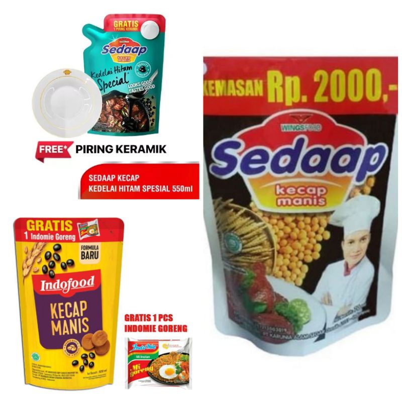 

KECAP SEDAAP, INDOFOOD ALL VARIANT