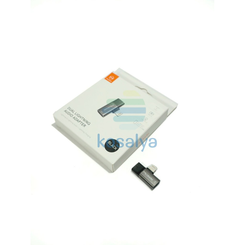 Splitter Converter Lightning iPhone to Dual lightning Audio MCDODO