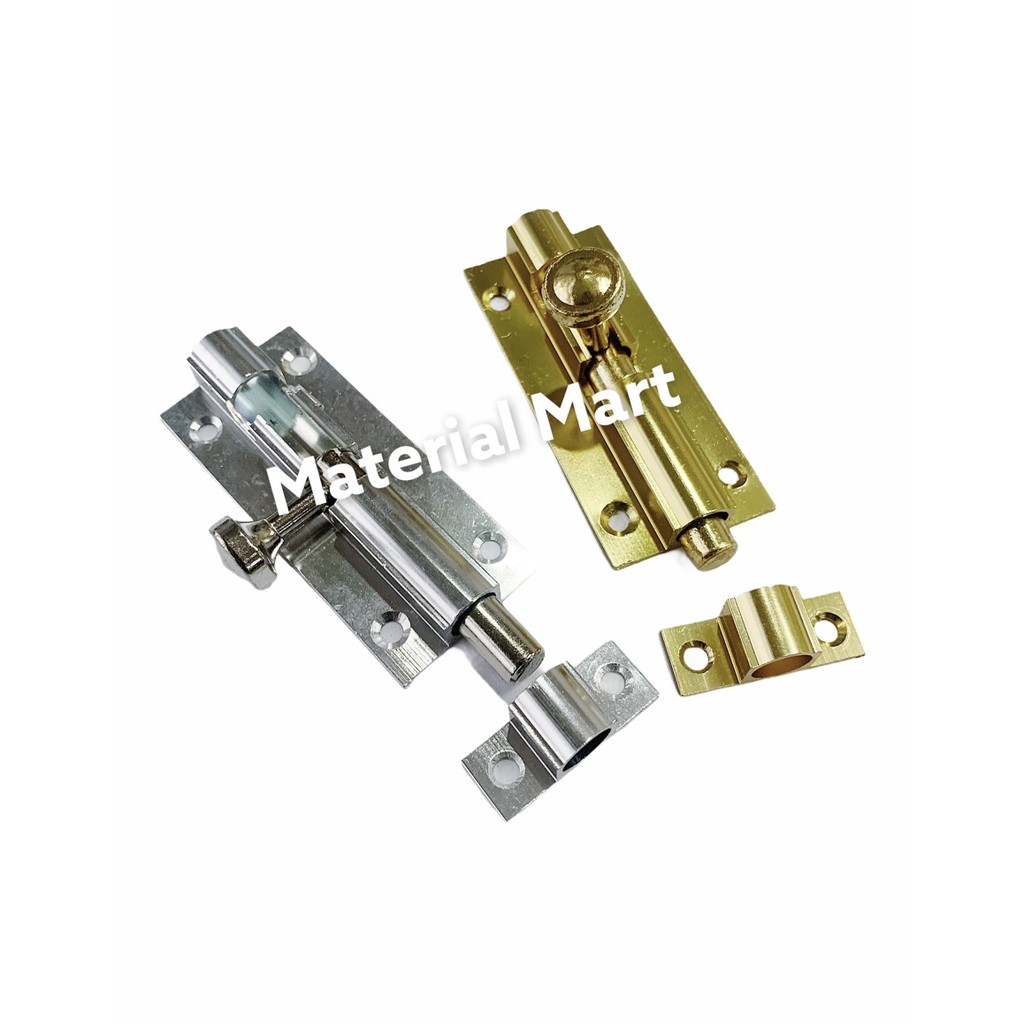 Grendel Pintu 3 Inch | Grendel Aluminium Slot 3&quot; | Grendel Slot Pintu | Material Mart