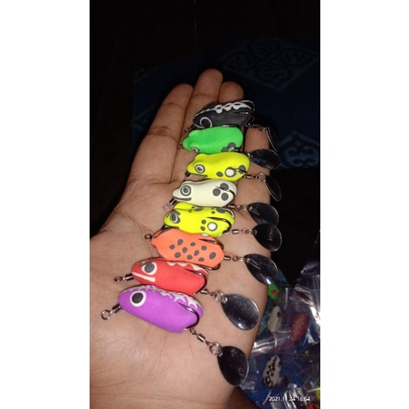 soft frog /umpan casting)