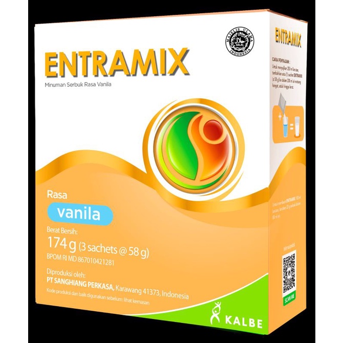 

entramix coklat dan vanilla