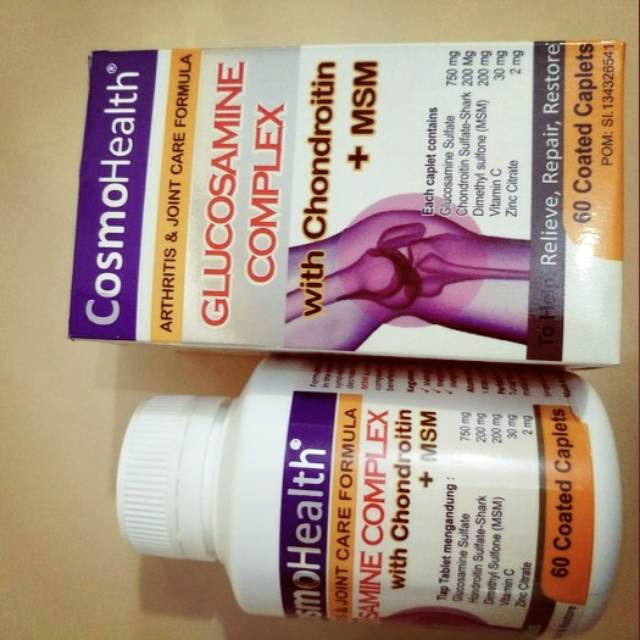 Glucosamine complex-osteoarthritis-radang sendi-formula terlengkap