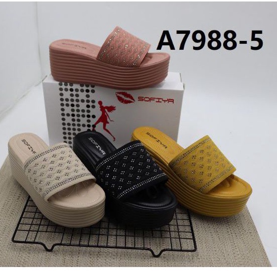 Sandal wedges import sofiya 7988-5