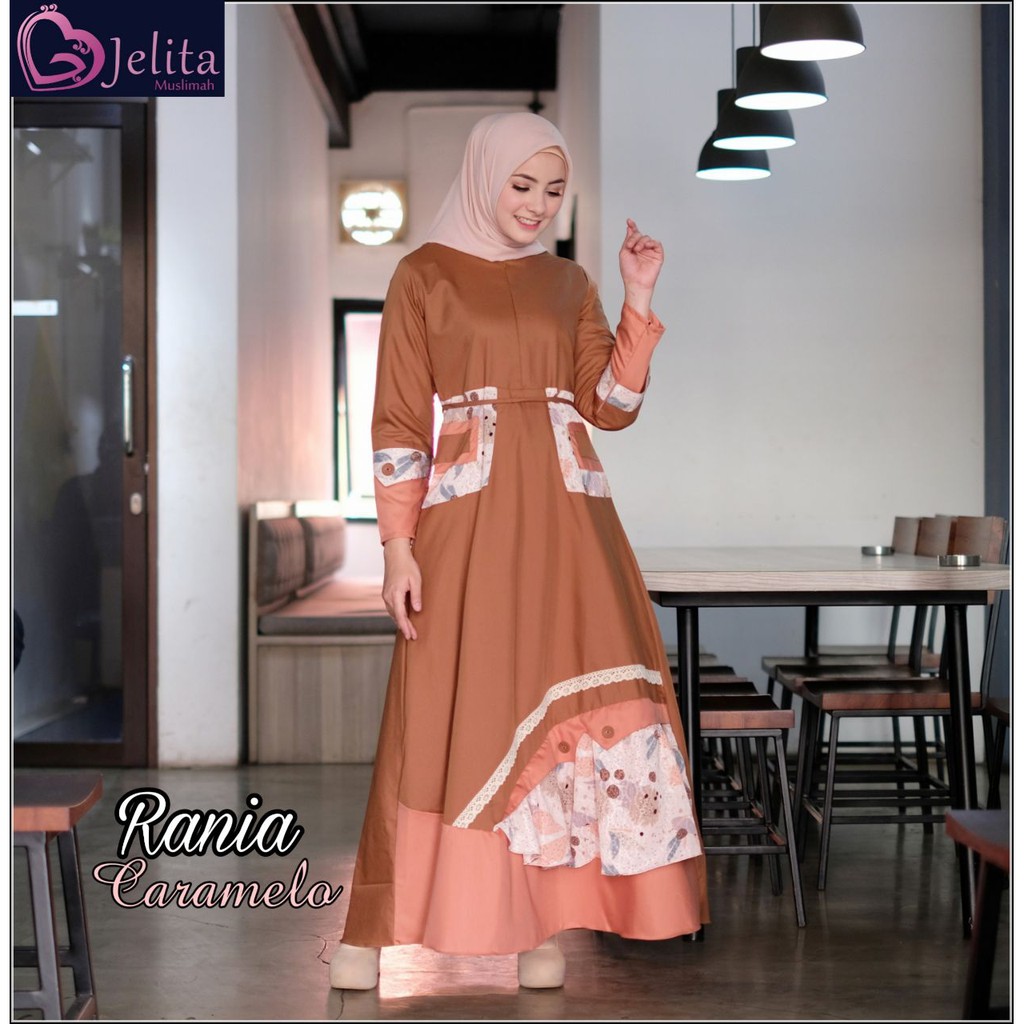 Dress rania by jelita muslimah ( jelgant )
