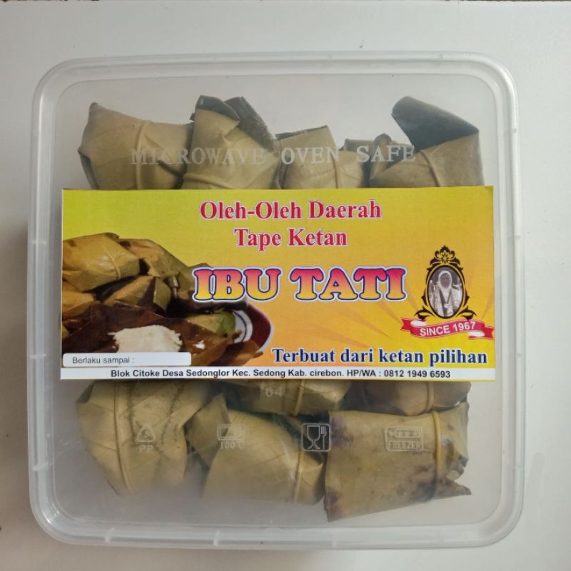 

TAPE KETAN KEMASAN MICROWAVE ISI 25 PCS