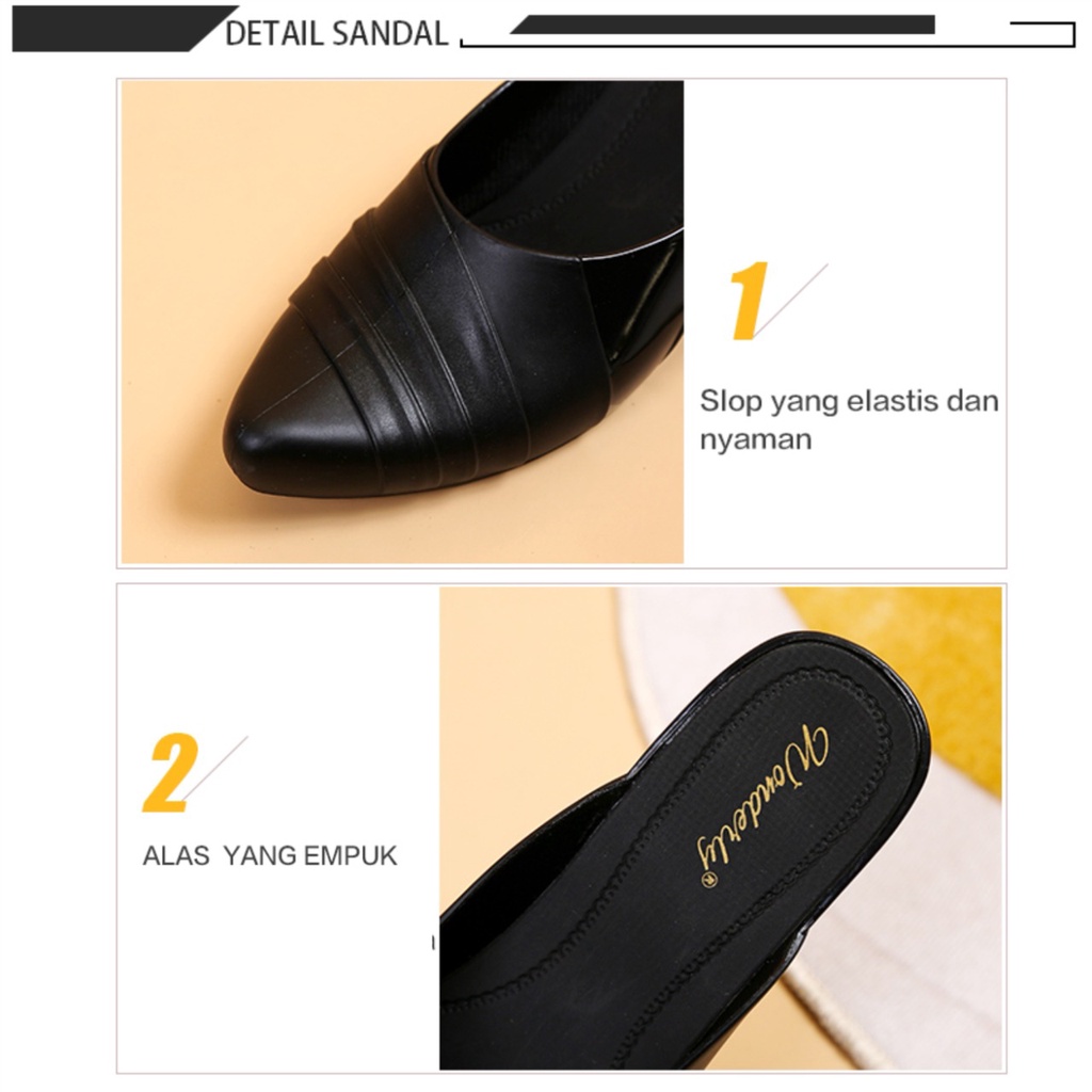 SEPATU SLIP ON WANITA WONDERLY A910-3