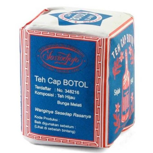 Teh Bubuk Cap Botol Biru Kemasan 40gram Per 1 Pcs/teh Botol Biru 40gram