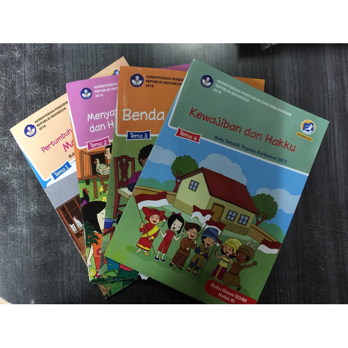 

Paket Tema Kelas 3 Semester 1 (Tema 1-4) Revisi 2018