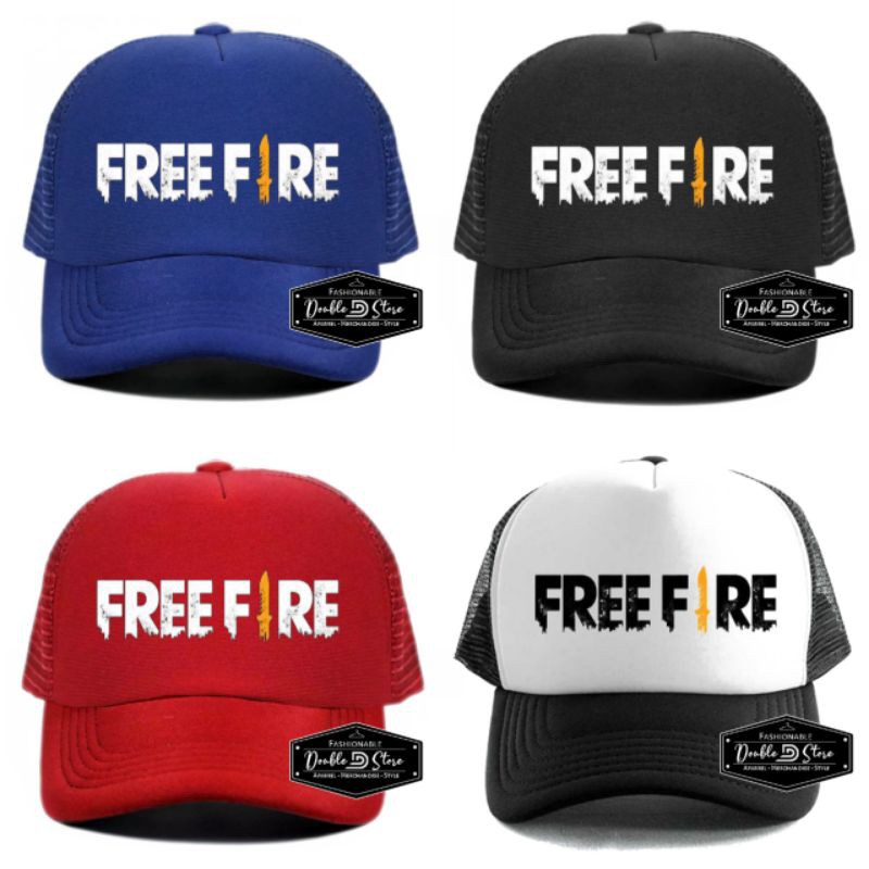 Topi Freefire - Topi Trucker Freefire