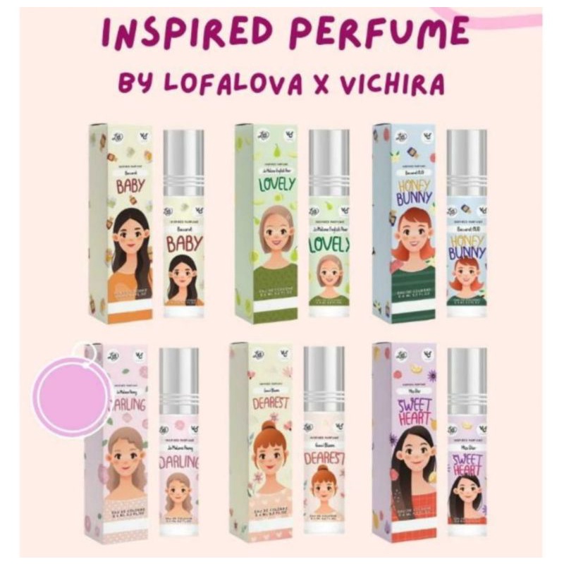 LAFALOVA X VICHIRA PARFUM BPOM LAFALOVA X VICHIRA ROLL ON 6ml