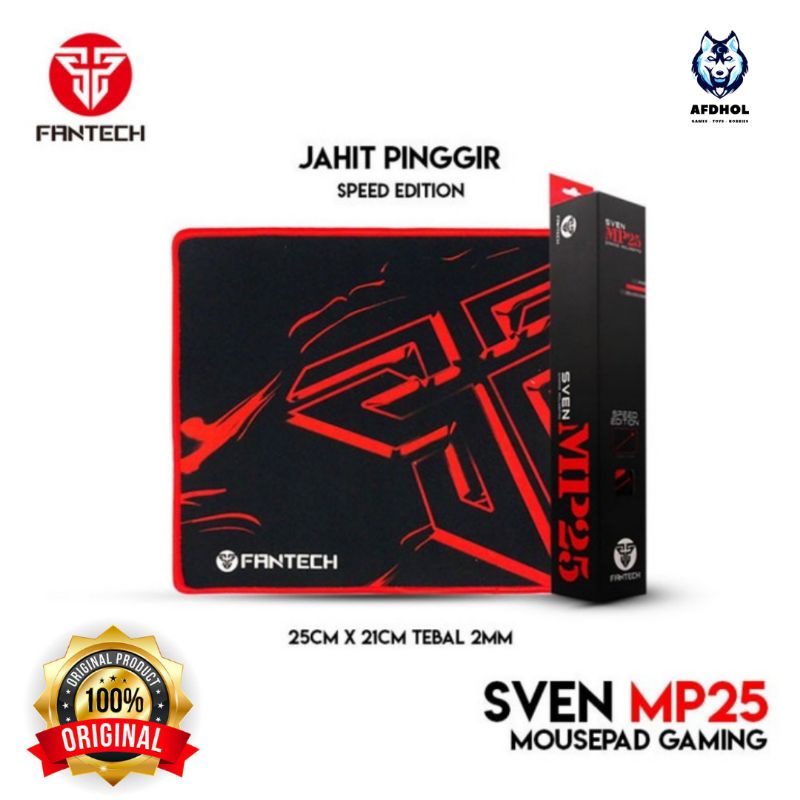 MOUSE PAD GAMING FANTECH MP25 SVEN ORIGINAL MURAH MOUSE PAD LAPTOP NOTEBOOK COMPUTER GAME PROFESSIONAL POLOS JAHIT PREMIUM