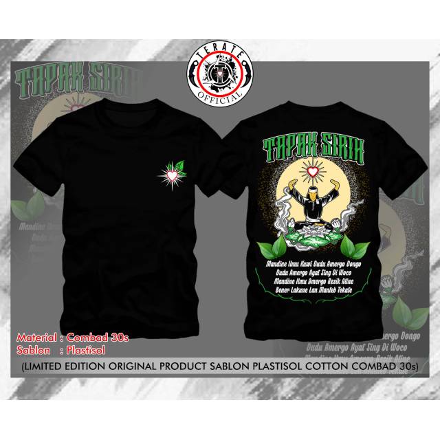 Macam" Kaos PSHT Sablon Plastisol