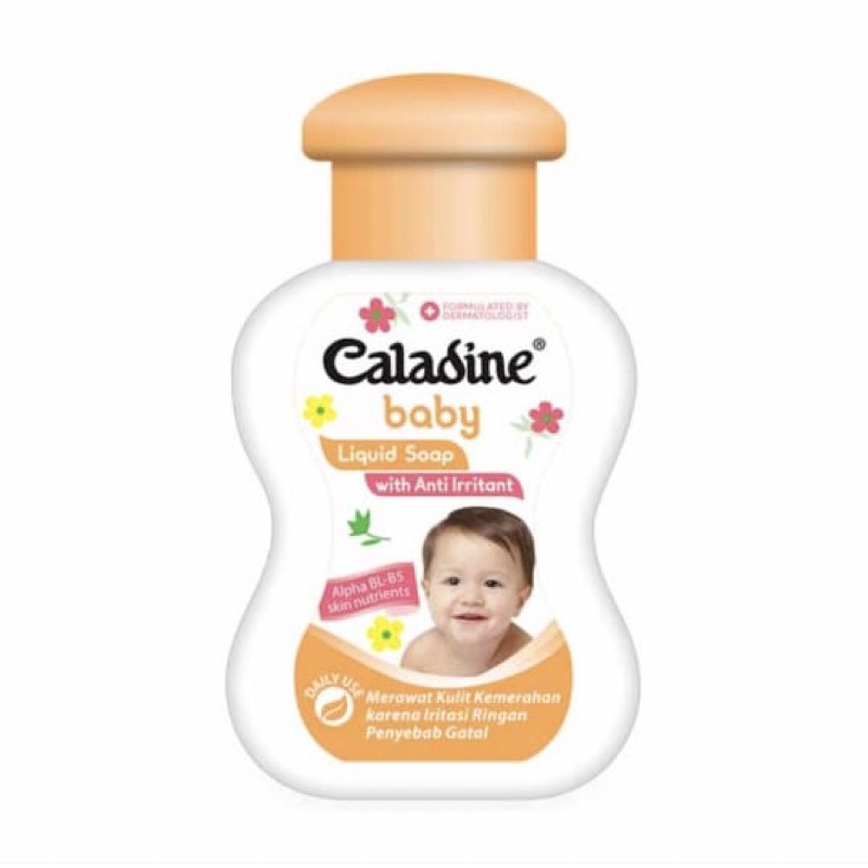 Caladine baby liquid soap ( sabun mandi bayi cair )