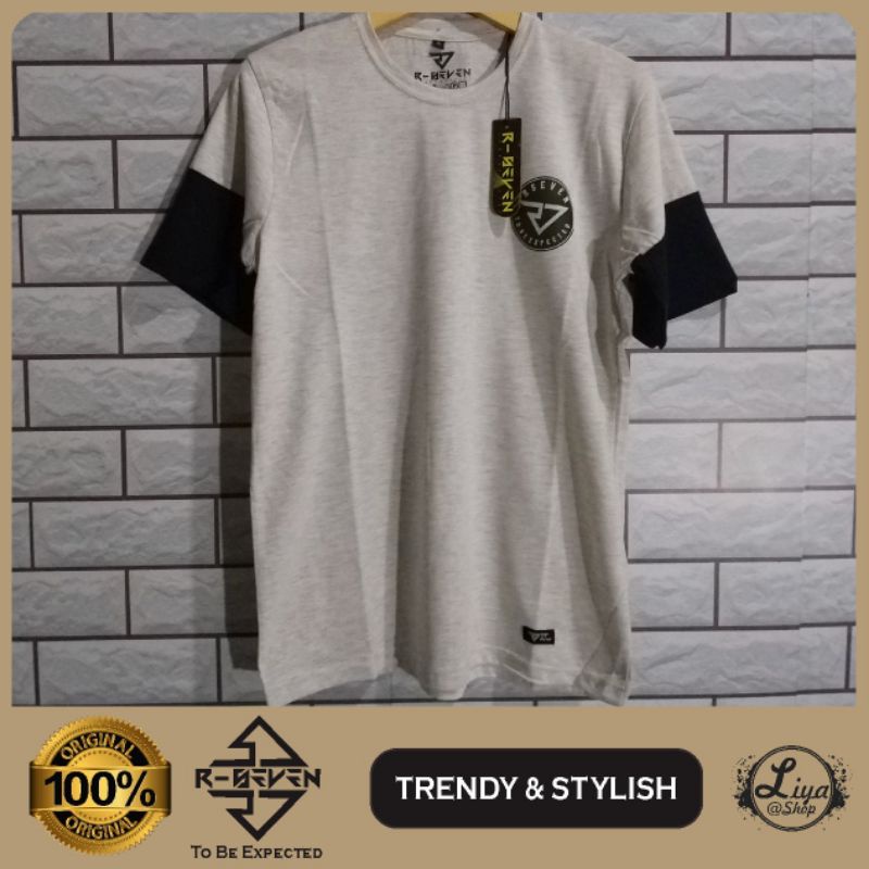 KAOS RSeven Original R-Seven RSVN R7 R-7 Pakaian Baju Distro Pria ORI Asli Bandung Branded Keren