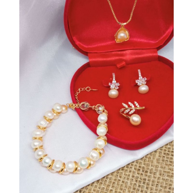 1 SET MUTIARA AIR TAWAR BERSERTIFIKAT, MUTIARA LOMBOK - 3