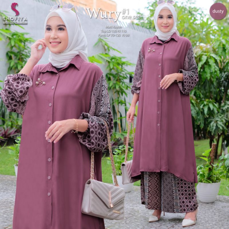 Wury One Set Kulot Jumbo Vol 1 Original Brand