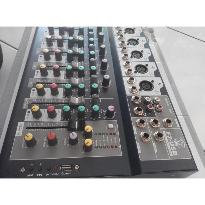 MIXER AUDIO NVK F7 USB 7 CHANEL