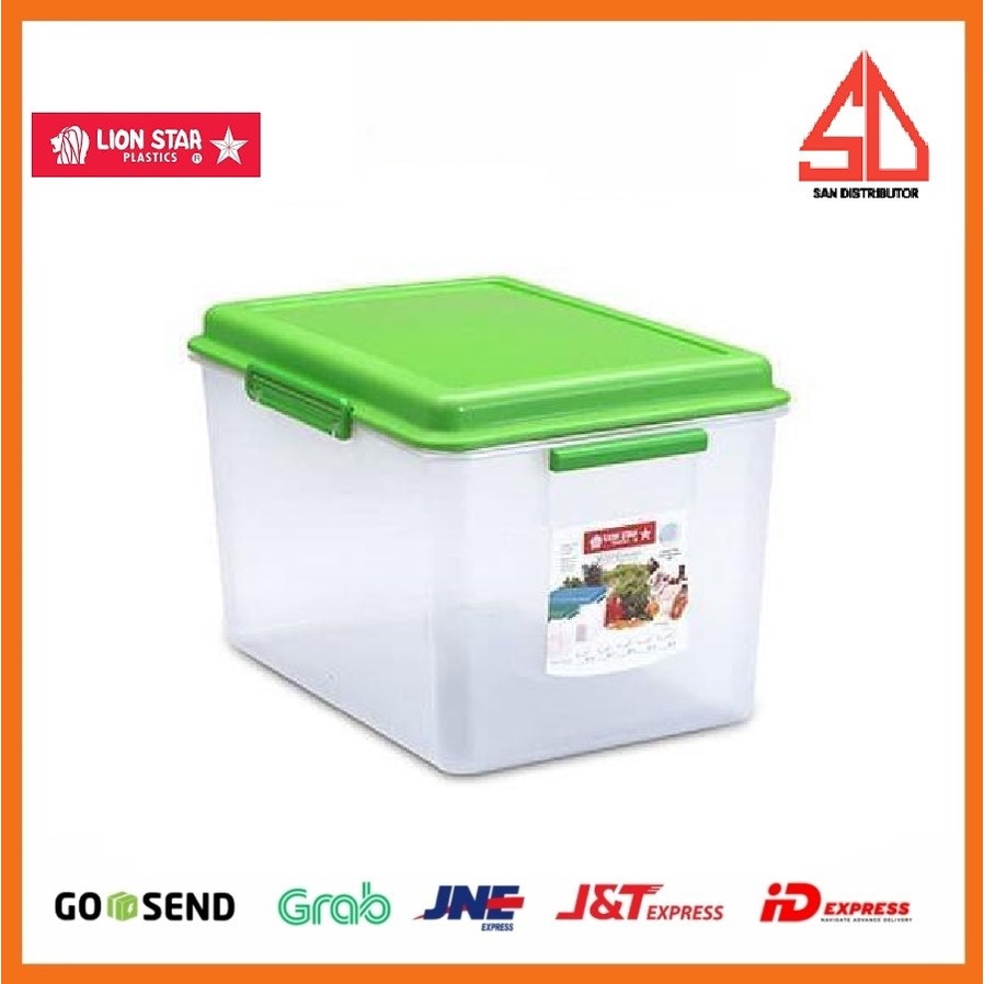 KOTAK PENYIMPANAN SC-10 Silvo Container 4 Litres LION STAR