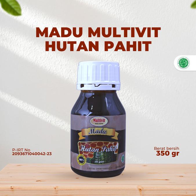 

MADU ASLI HUTAN PAHIT MULTIVIT 350gr