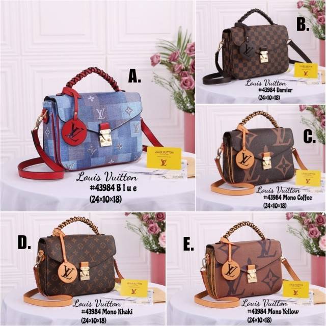 Louis vuitton metis monogram kepang #43984