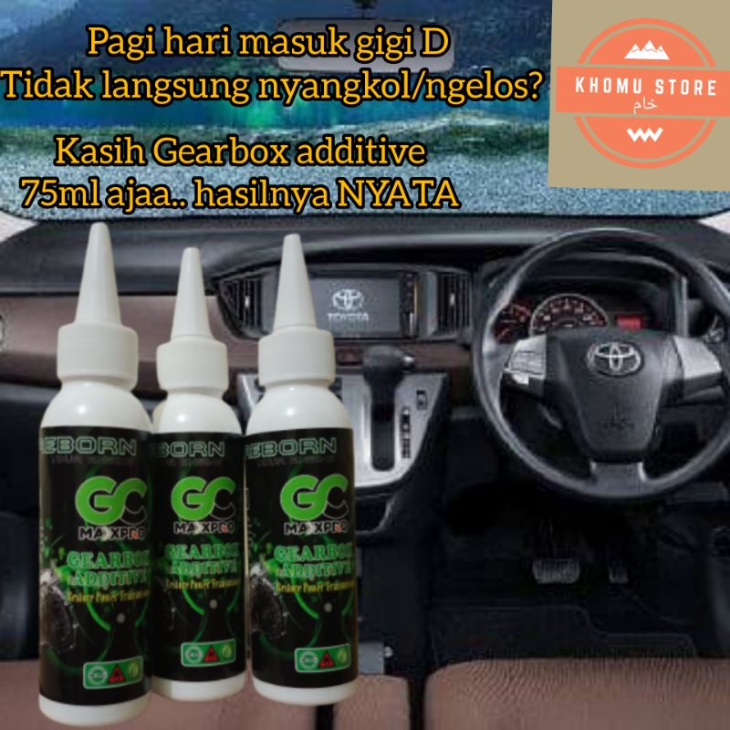 ADITIF MATIC GC MAXPRO Gearbox Additive 75ml CAIRAN ADITIF PELUMAS GEARBOX MATIC TRANSMISI