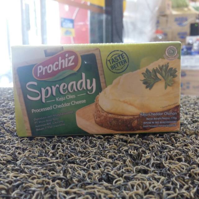 Jual Prochiz Spready Processed Cheddar Cheese 170gr | Shopee Indonesia