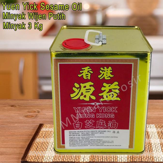 

^^^^^] Yuen Yick / Sesame Oil / Minyak Wijen Putih / 3Kg