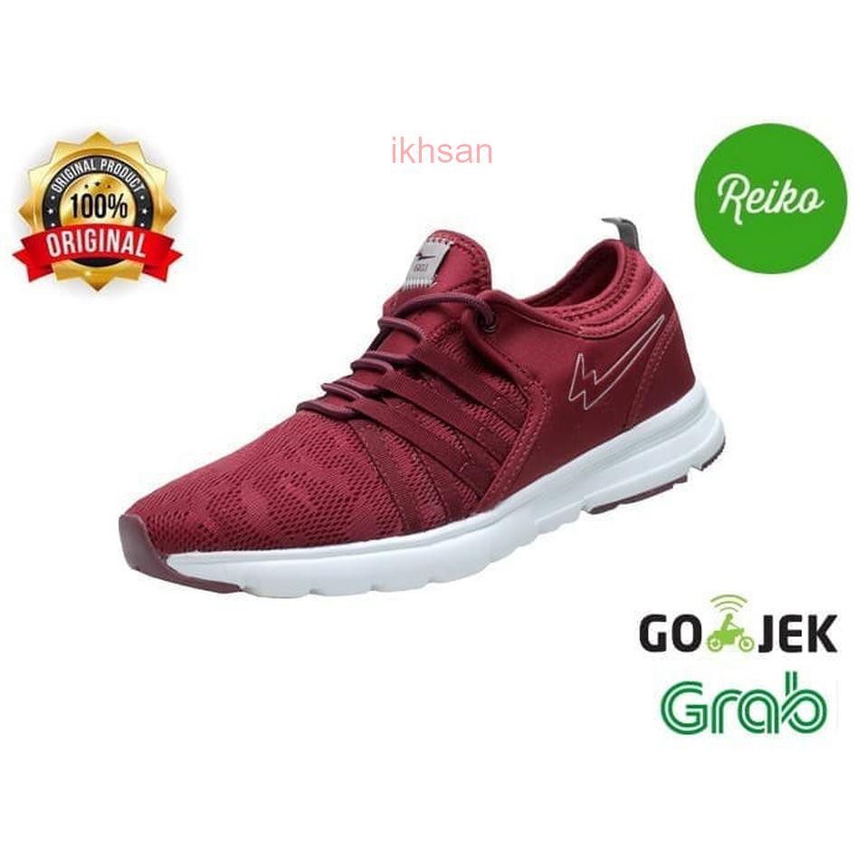 Sepatu Eagle TIFFANY Sepatu Kets Casual Running Wanita Women - Merah