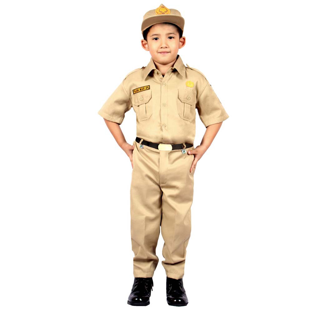 Baju PNS Anak Laki 3-12 tahun