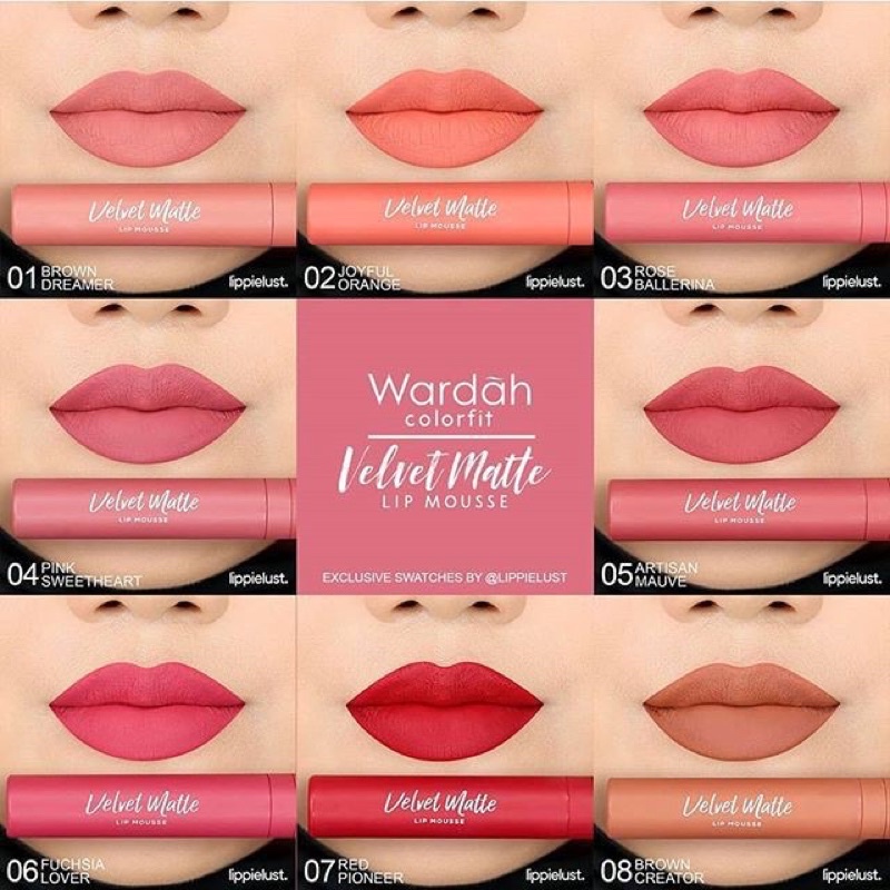 WARDAH LIP VELVET