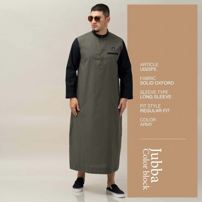 Jubah Jubba U025P Samase