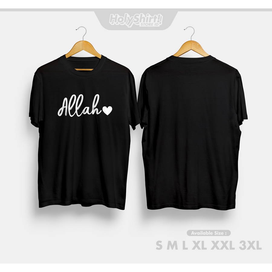 Kaos Baju Love Allah Pemuda Remaja Hijrah Kaos Dakwah Islami