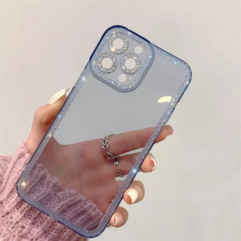 glitter blink square case iphone 7 8 plus x xs xr max 11 12 13 pro max