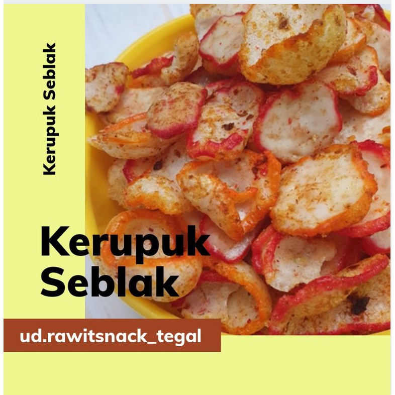 

KERUPUK SEBLAK PUTRI TUNGGAL 250GR