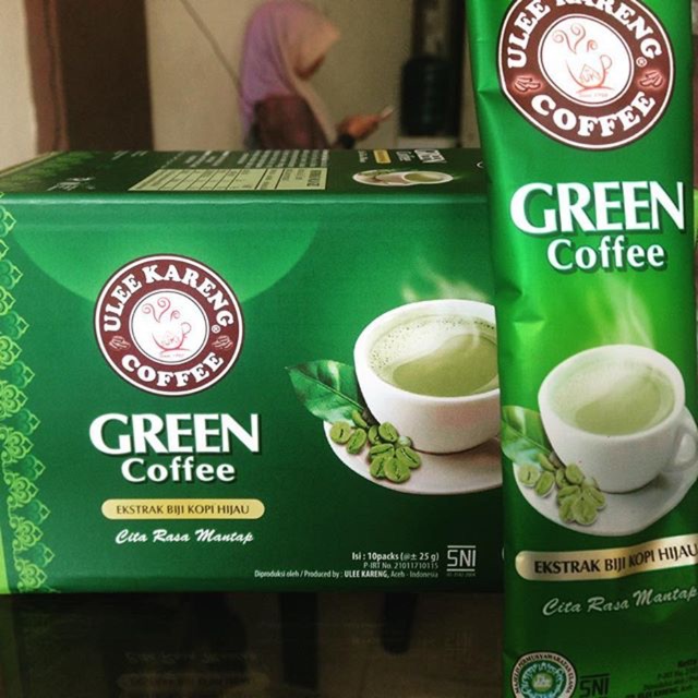 

Green Coffee Ulee Kareng (kopi hijau) 10 Saset