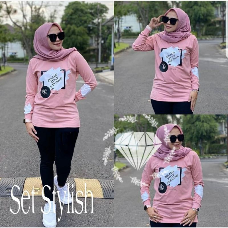 SET CELANA STYLISH, BABYTERRY, SETELAN