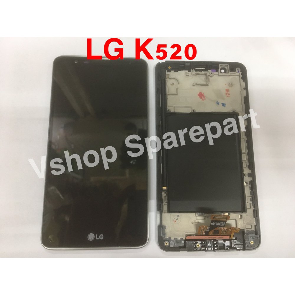 Lcd Touchscreen Frame LG Stylus 2 K520 ORIGINAL COMPLETE Diskon