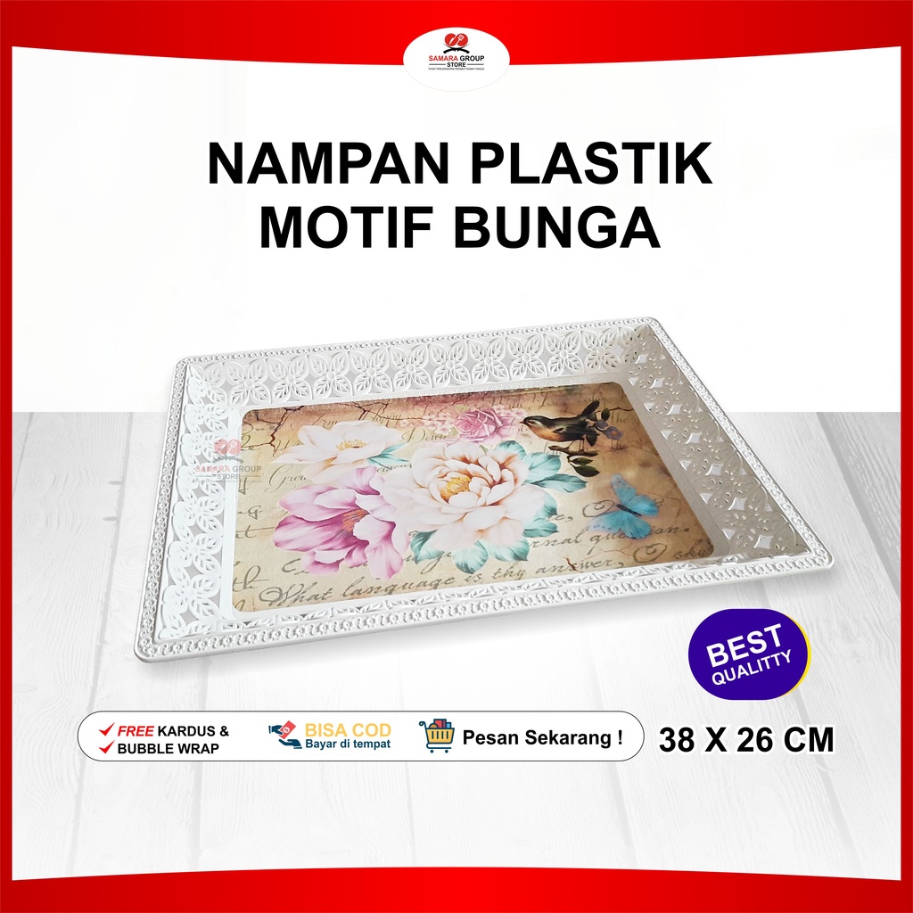 NAMPAN KOTAK - NAMPAN MOTIF CANTIK